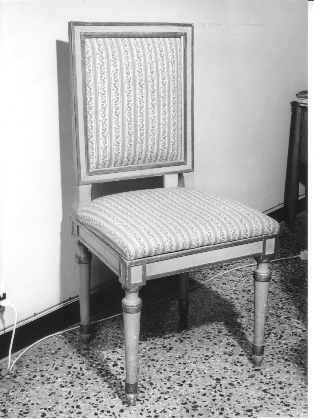 sedia, coppia - bottega ligure (primo quarto sec. XIX)