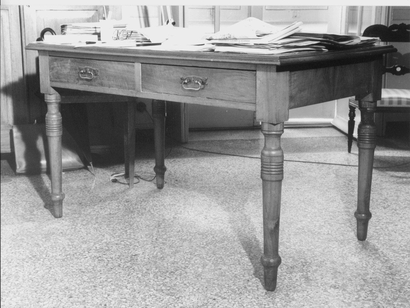 tavolo, opera isolata - bottega ligure (fine sec. XIX)