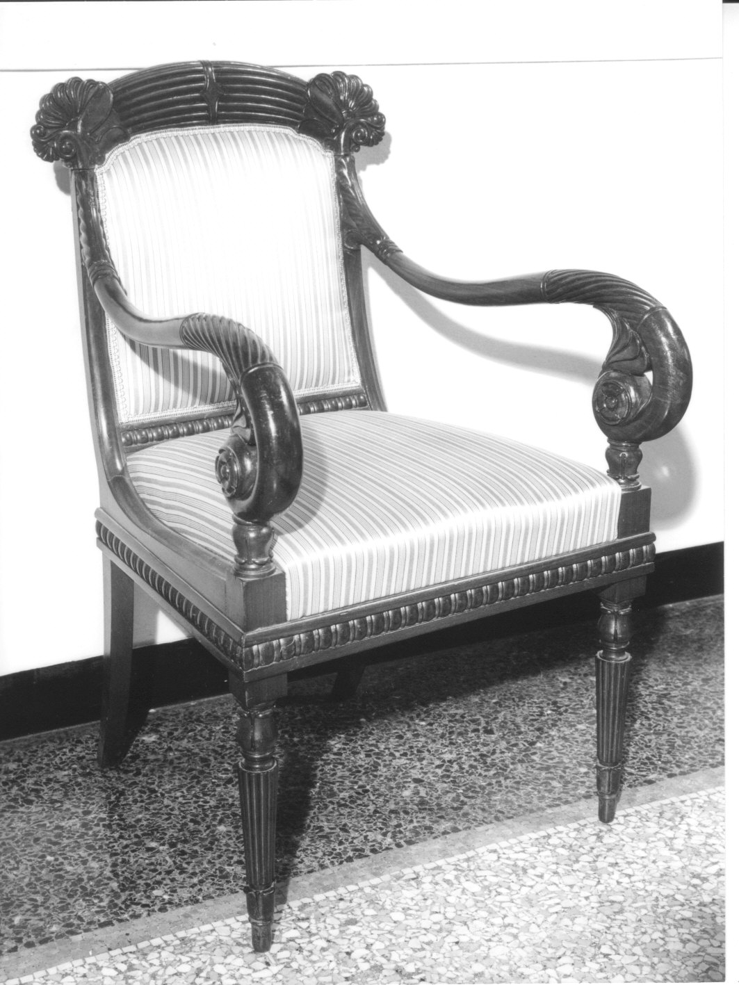 poltrona, opera isolata di Peters Enrico Tommaso (sec. XIX)