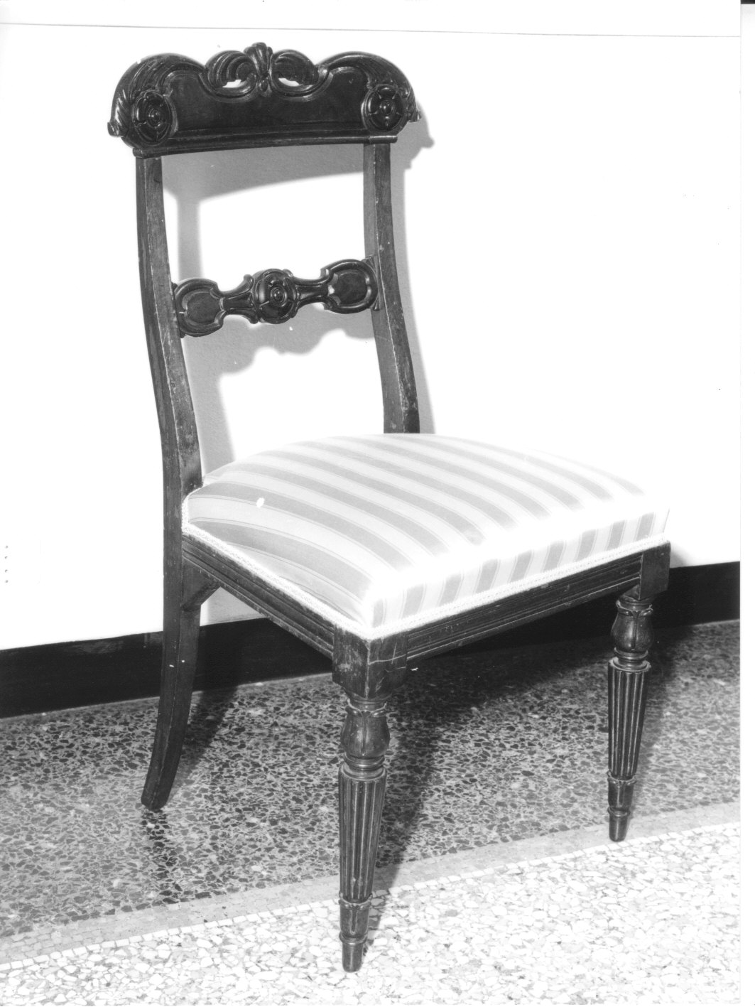 sedia, opera isolata di Peters Enrico Tommaso (sec. XIX)