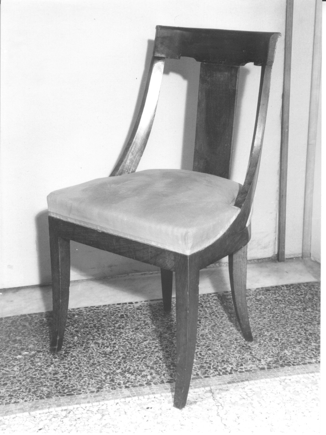 sedia, coppia - bottega ligure (fine sec. XIX)