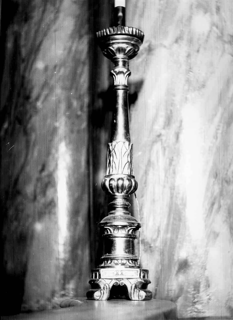 candeliere, serie - bottega italiana (sec. XIX)