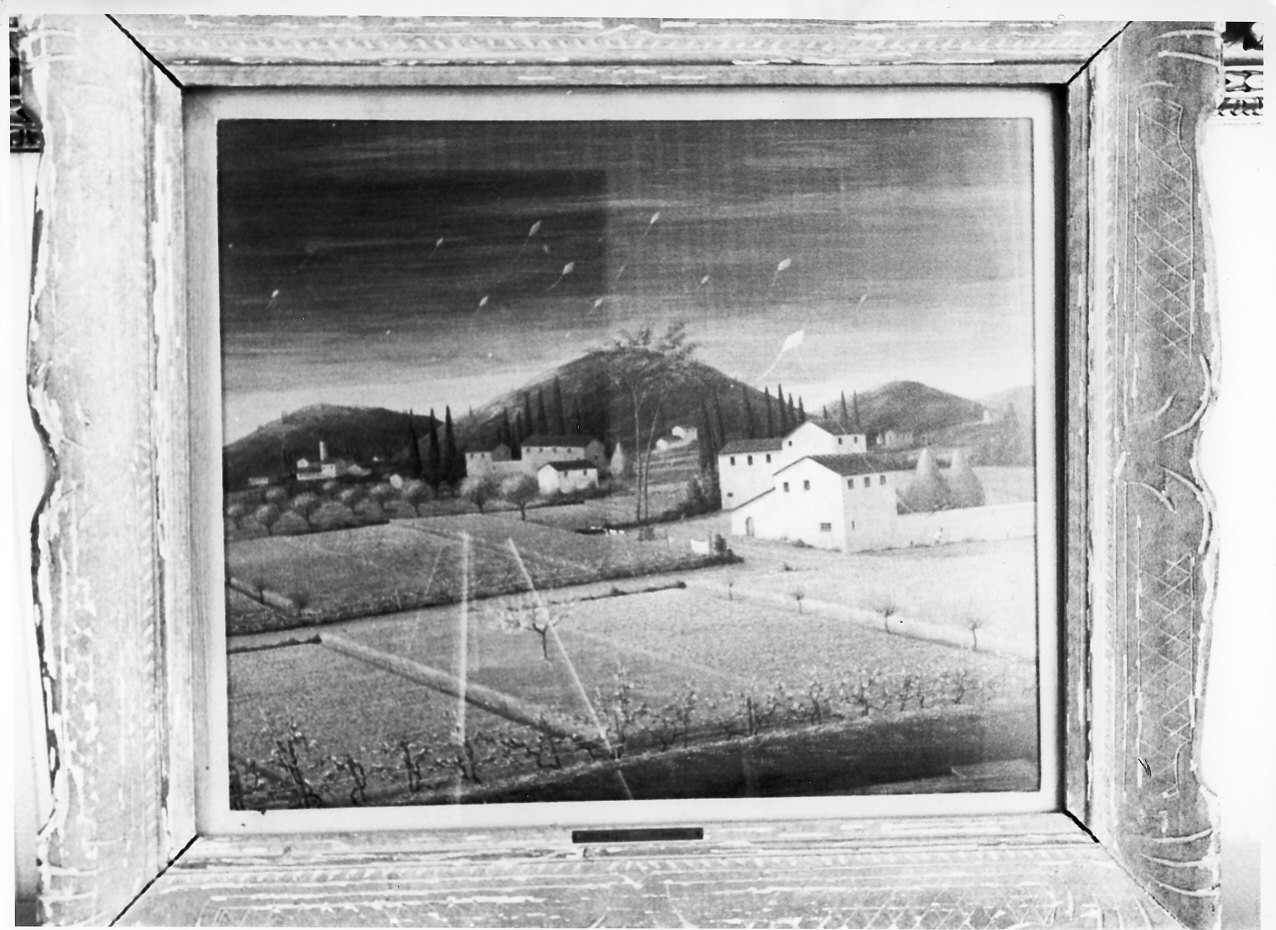 paesaggio (dipinto, opera isolata) di Pacetti Ivos (sec. XX)