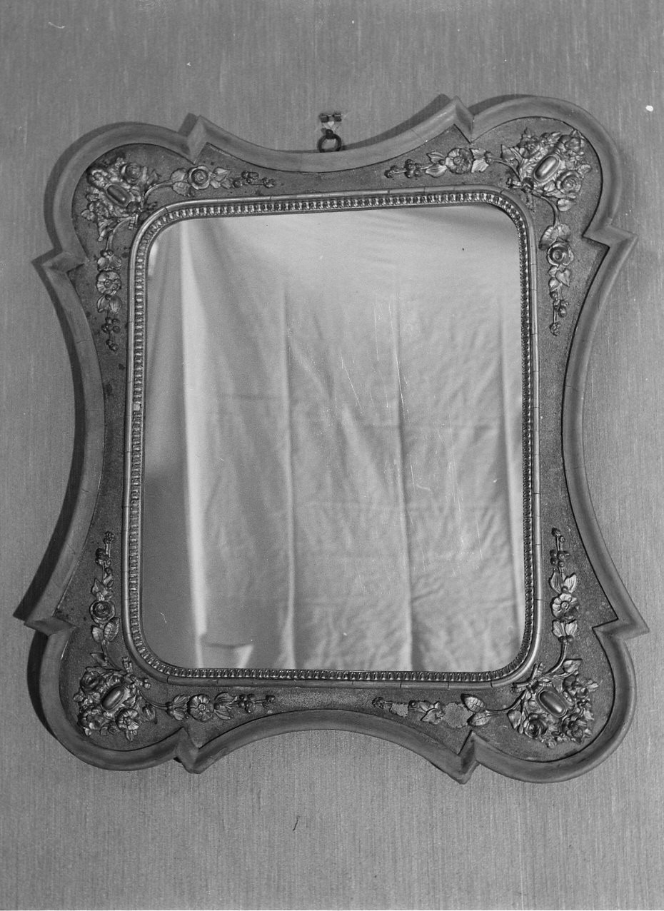 cornice di specchio, opera isolata - bottega italiana (sec. XIX)