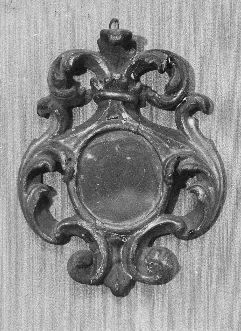 cornice di specchio, opera isolata - bottega italiana (sec. XIX)