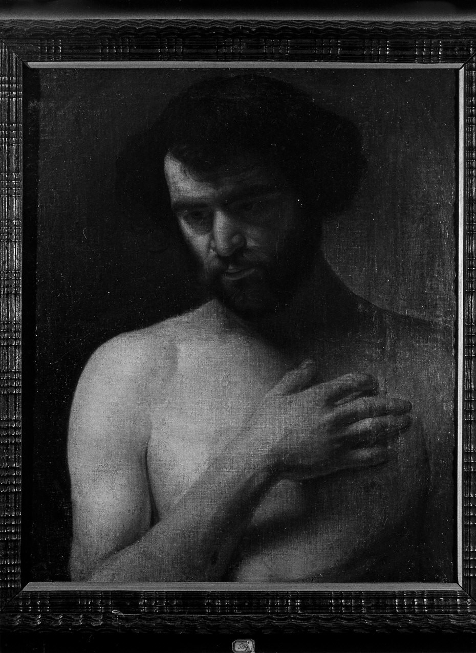 ritratto d'uomo (dipinto, opera isolata) - ambito italiano (sec. XIX)