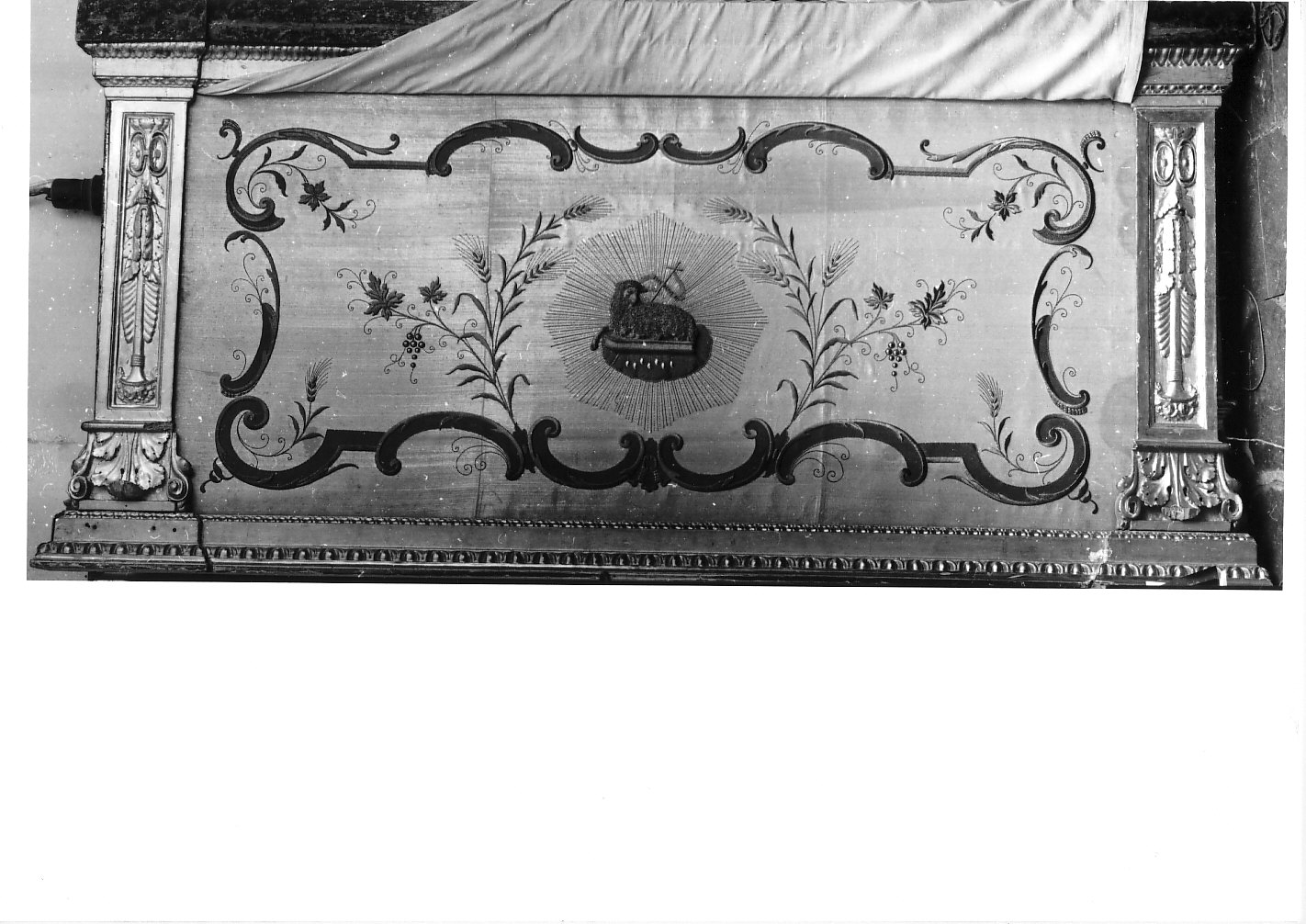 paliotto, opera isolata - manifattura ligure (fine/inizio secc. XIX/ XX)