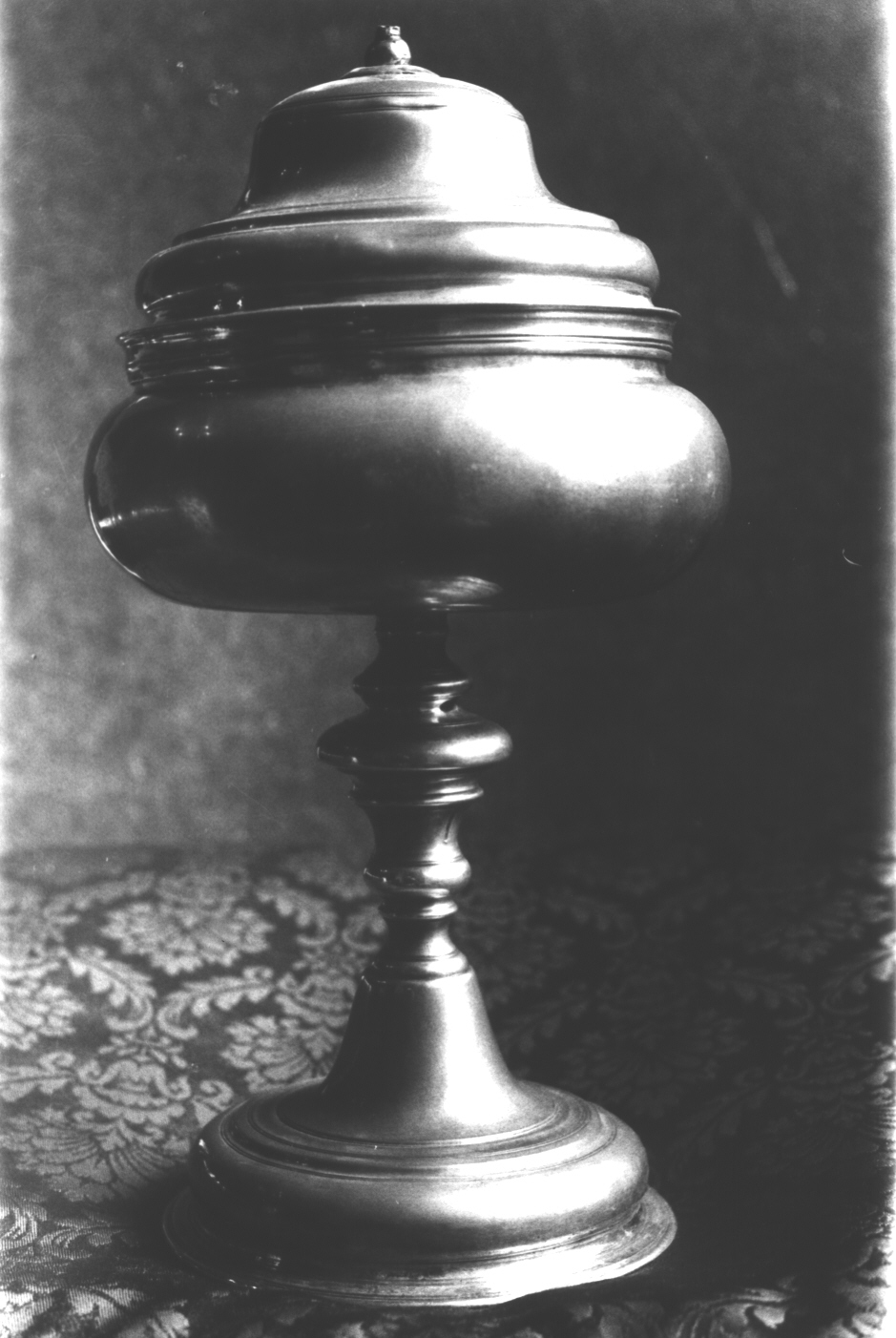 pisside, opera isolata - bottega ligure (sec. XVIII)