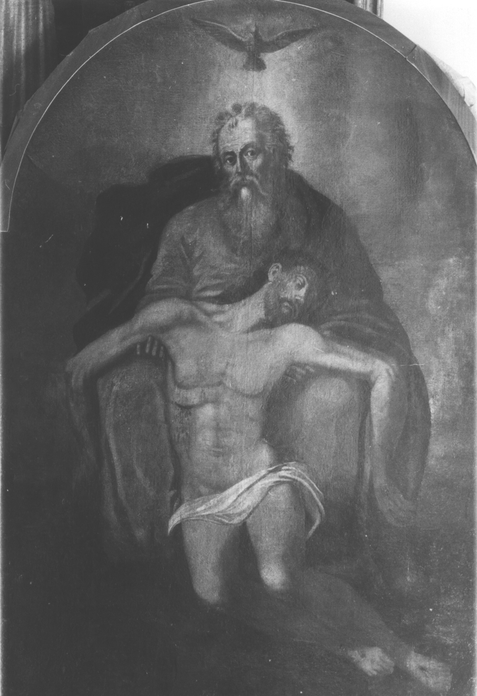 Trinità (dipinto, opera isolata) - ambito ligure (sec. XVII)