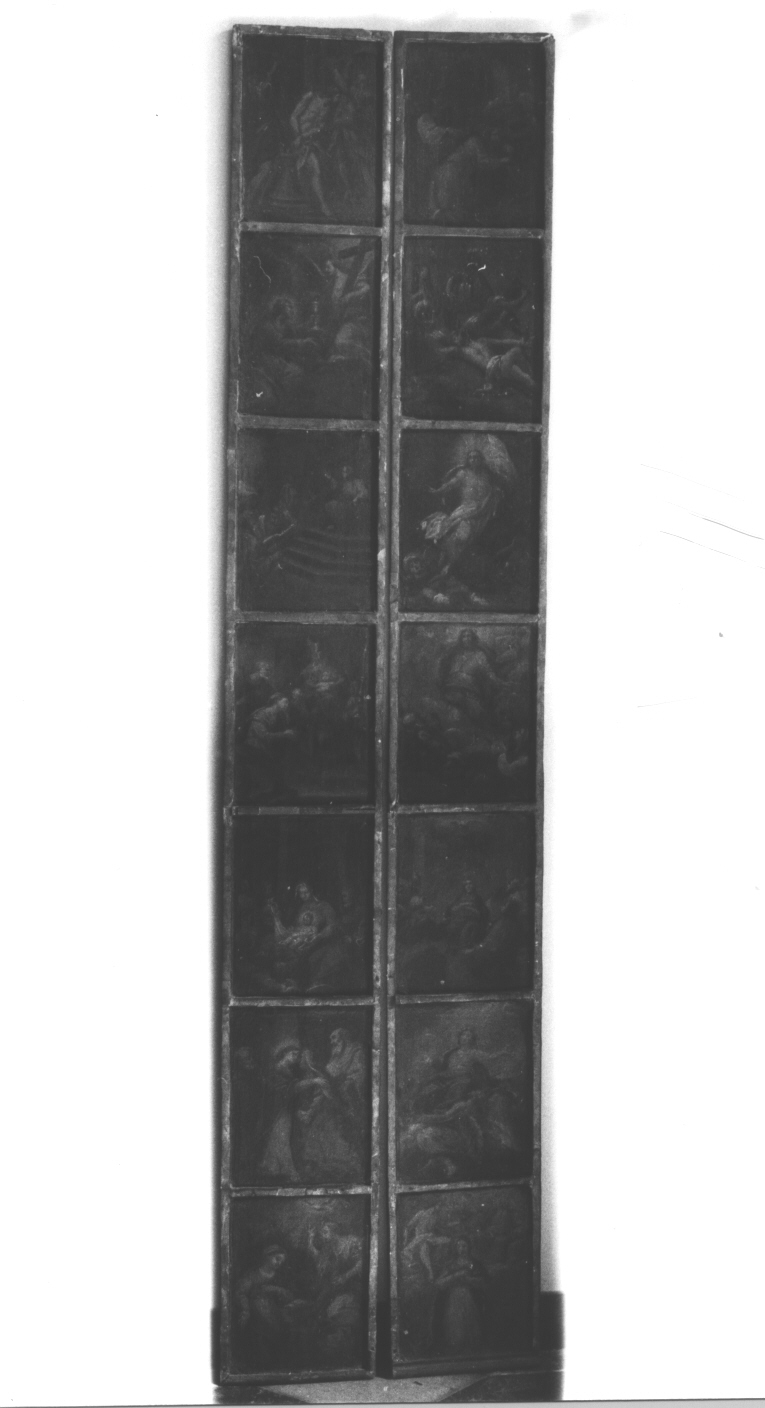 misteri del rosario (decorazione pittorica, ciclo) - ambito ligure (sec. XVIII)