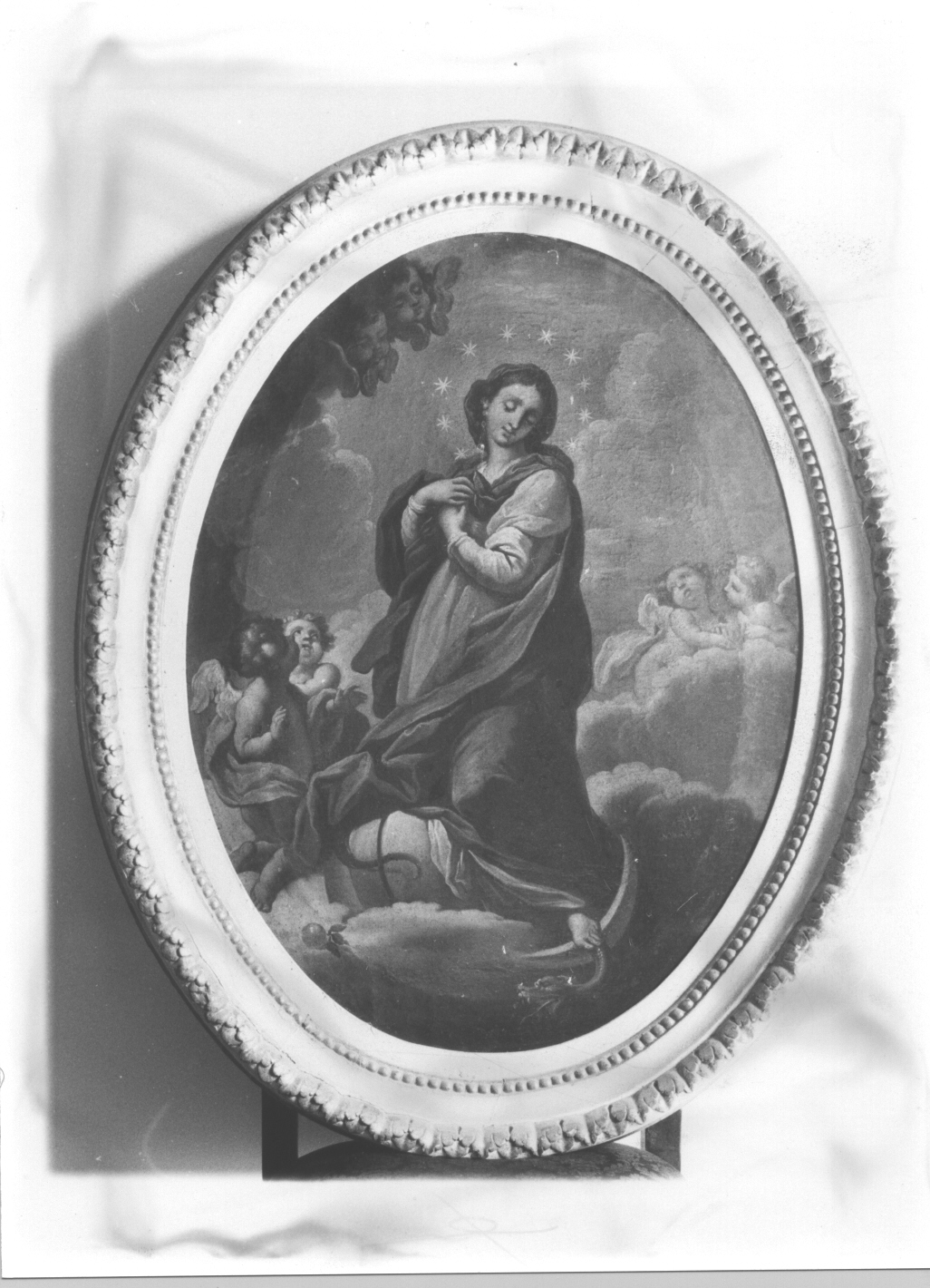 Immacolata Concezione (dipinto, opera isolata) - ambito italiano (sec. XVIII)