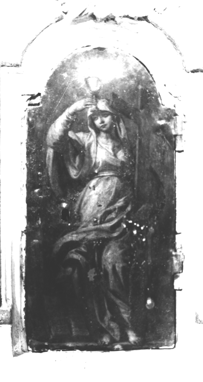 Fede (sportello di tabernacolo, elemento d'insieme) - ambito genovese (sec. XVIII)