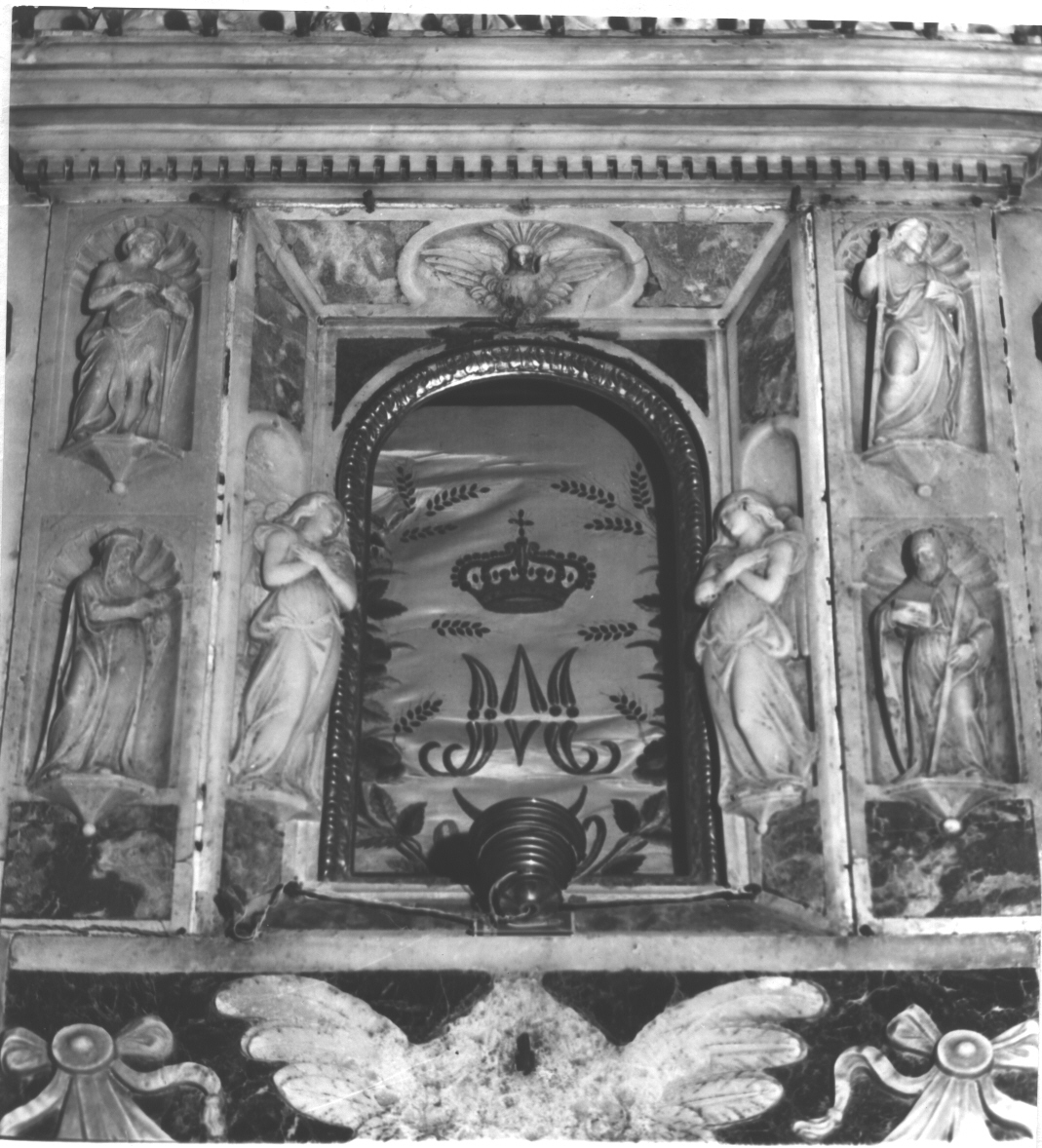 San Giovanni Battista (statua, elemento d'insieme) - bottega tosco-ligure (prima metà sec. XVI)