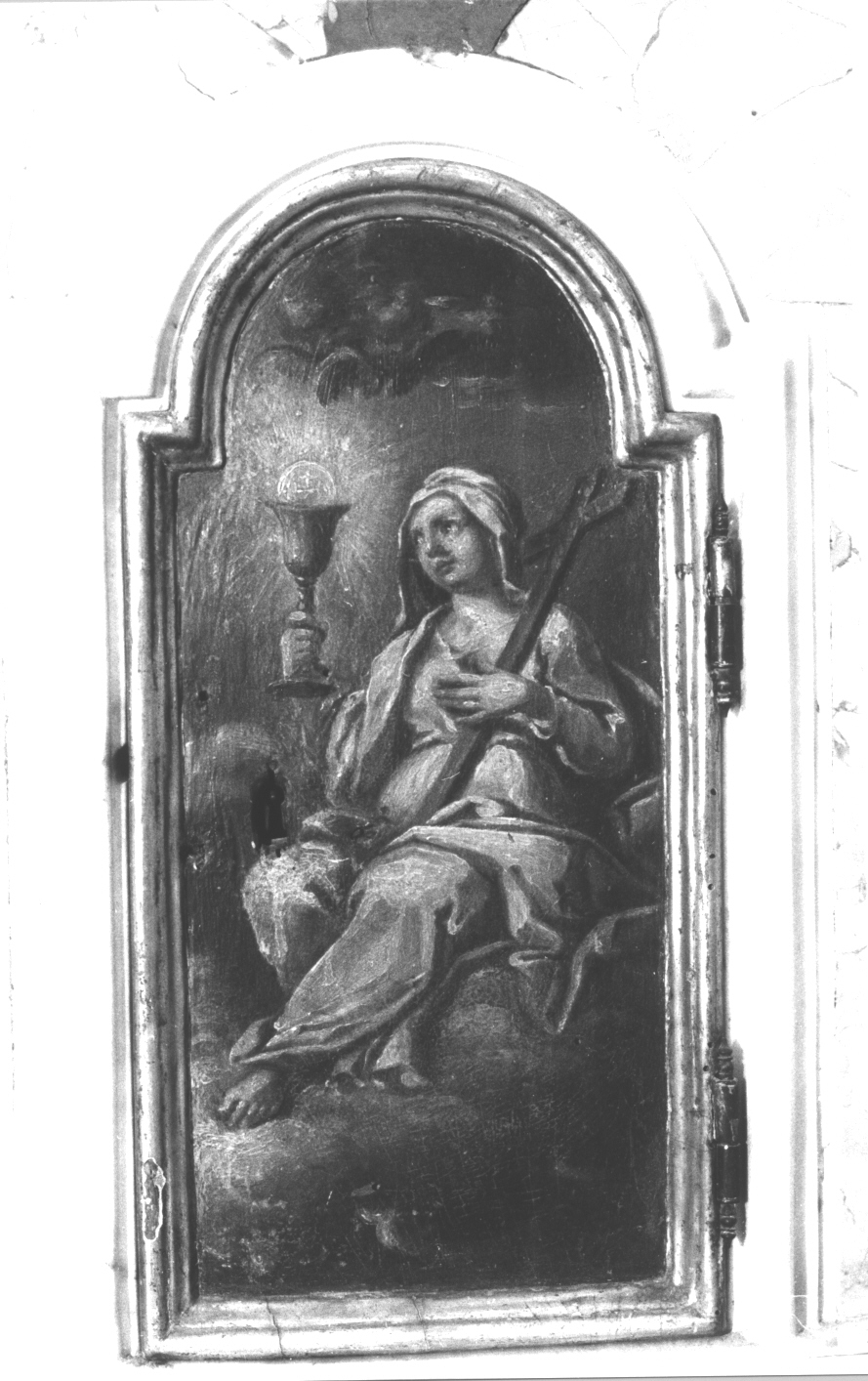 Fede (sportello di tabernacolo, elemento d'insieme) - ambito ligure (primo quarto sec. XVIII)