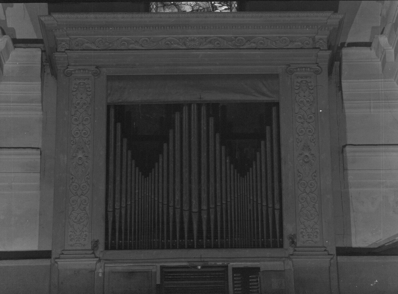 cassa d'organo, opera isolata di Chiarello (sec. XIX)