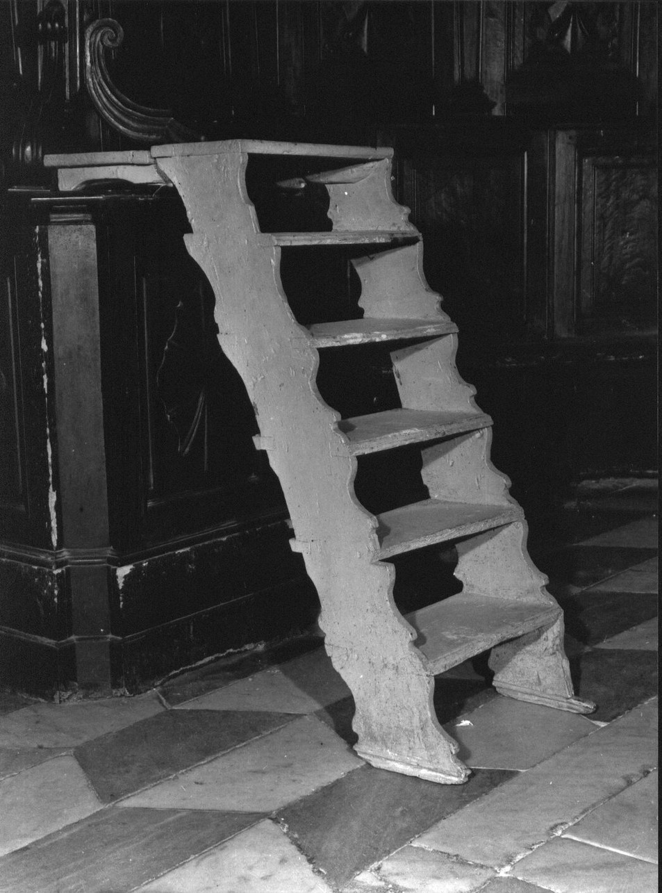 scaletta, opera isolata - bottega ligure (sec. XVIII)