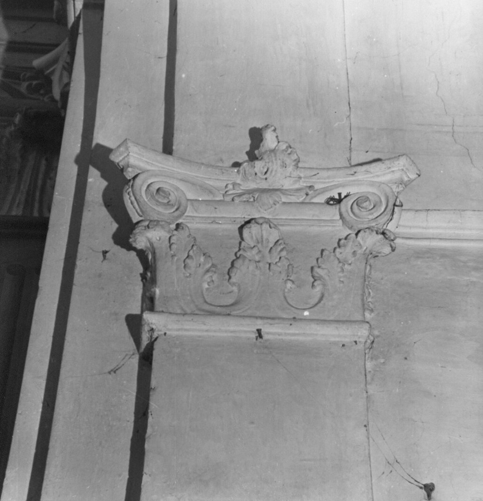 decorazione plastica, elemento d'insieme - bottega ligure (sec. XVIII)