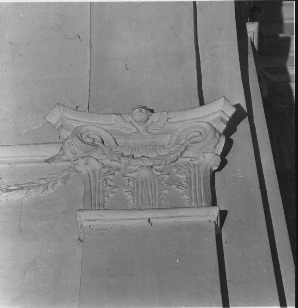 decorazione plastica, elemento d'insieme - bottega ligure (sec. XVIII)