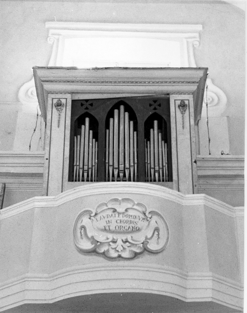 organo, opera isolata - bottega ligure (sec. XVIII)
