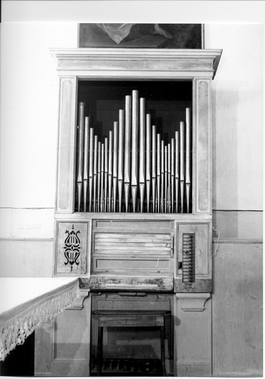 organo, opera isolata di Agati Nicomede (bottega) (sec. XIX)