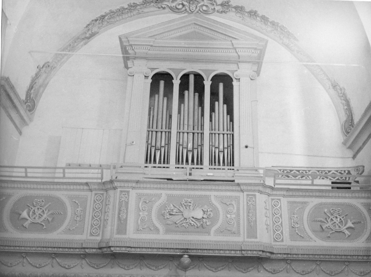 organo, opera isolata - bottega ligure (fine sec. XVIII)