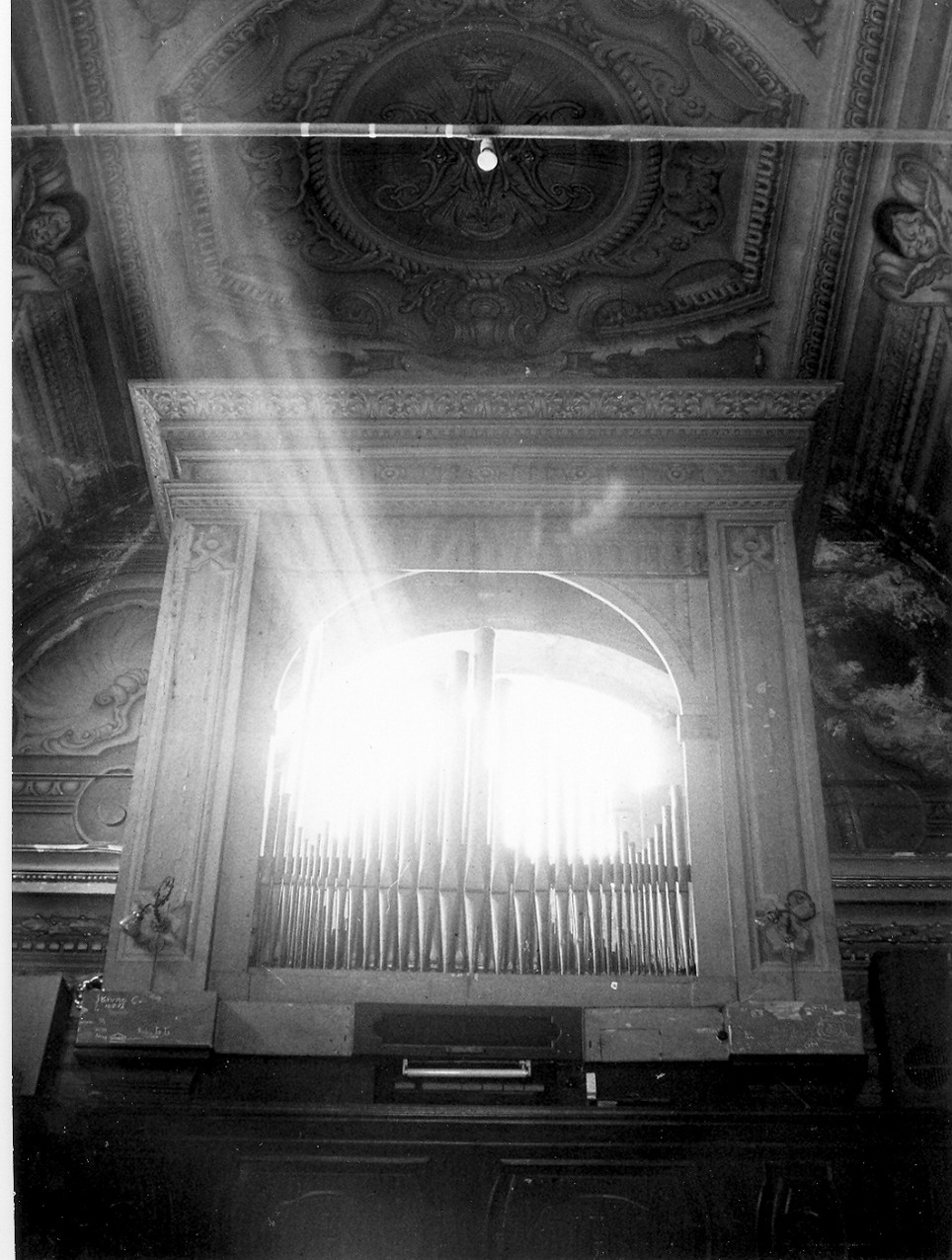 organo, opera isolata - bottega italiana (sec. XIX)