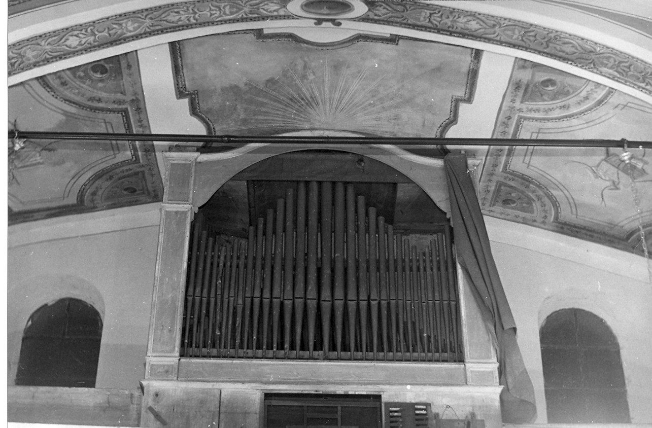 organo, opera isolata di Locatelli Giacomo jr (bottega) (sec. XIX)