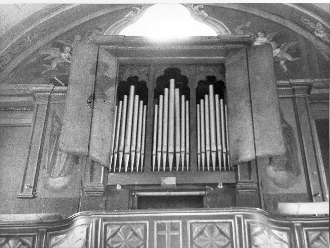 organo, opera isolata di Cavalli Gaetano (bottega) (inizio sec. XVIII, sec. XX)