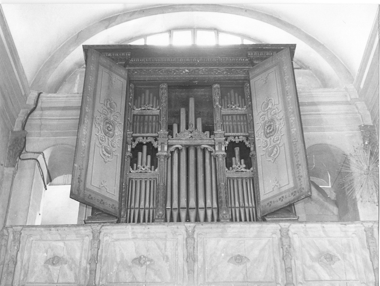 organo, opera isolata di Stanga Lorenzo (bottega), Ditta Paoli (bottega) (fine sec. XVI, sec. XIX)