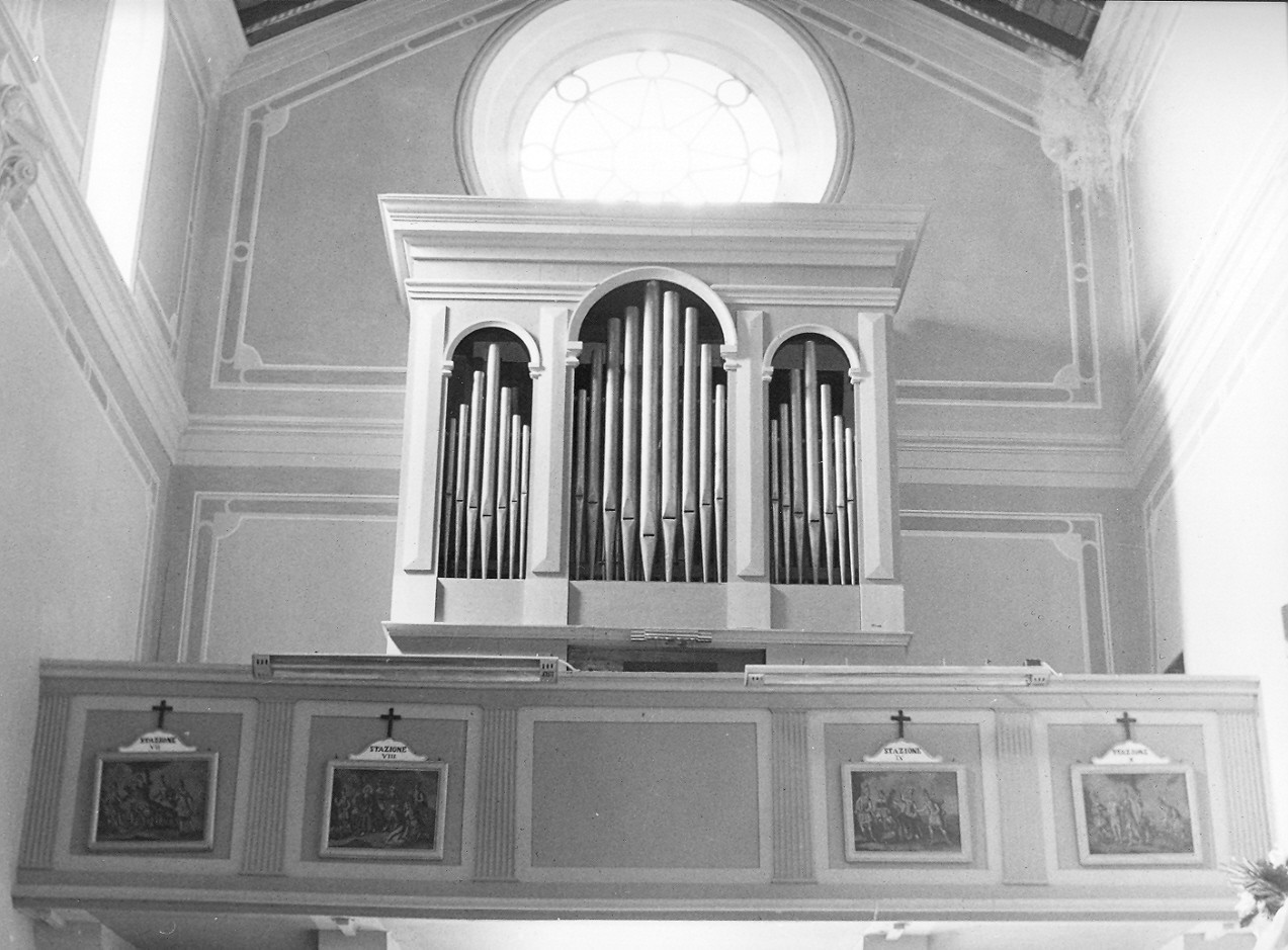 organo, opera isolata - bottega ligure (sec. XVIII)