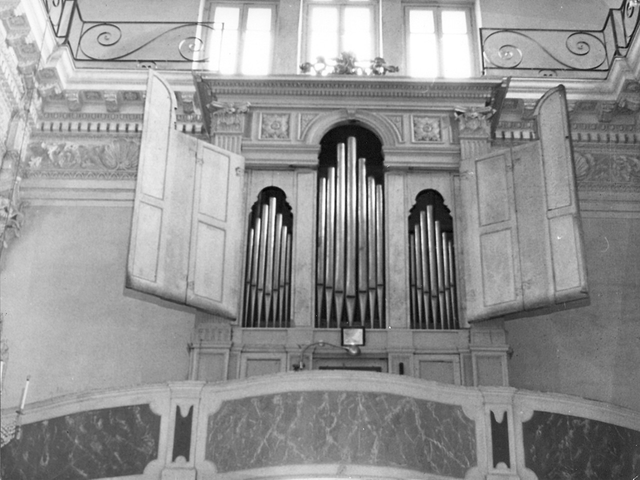 organo, opera isolata - bottega ligure (sec. XVIII)