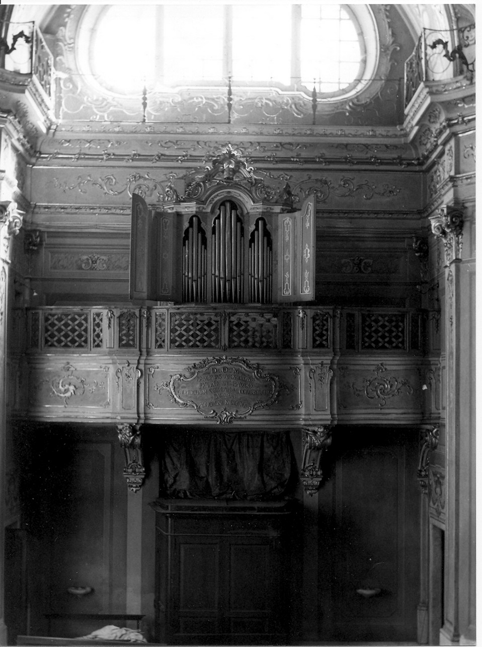 organo, opera isolata di Piccaluga Filippo (bottega) (sec. XVIII)