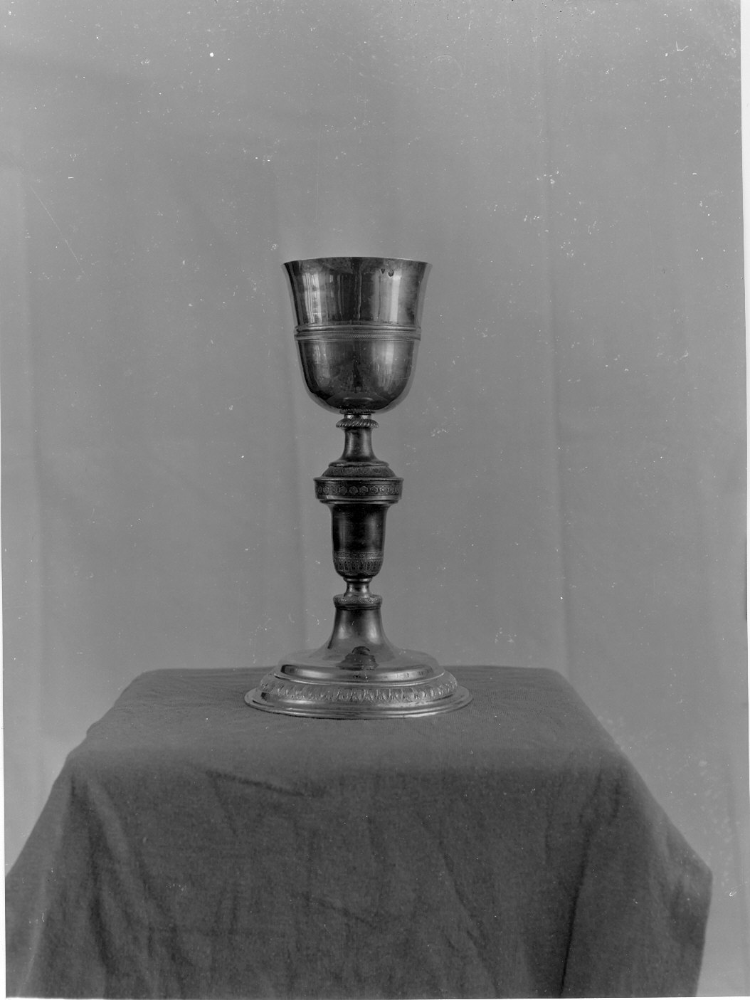 calice, opera isolata - bottega piemontese (fine/inizio secc. XVIII/ XIX)