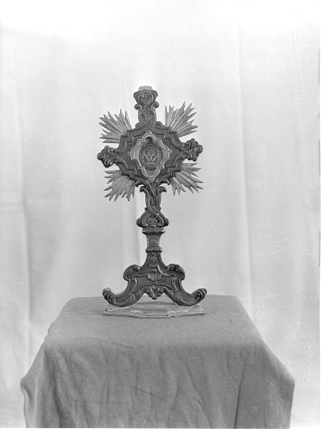 reliquiario, opera isolata - bottega ligure (sec. XVIII)