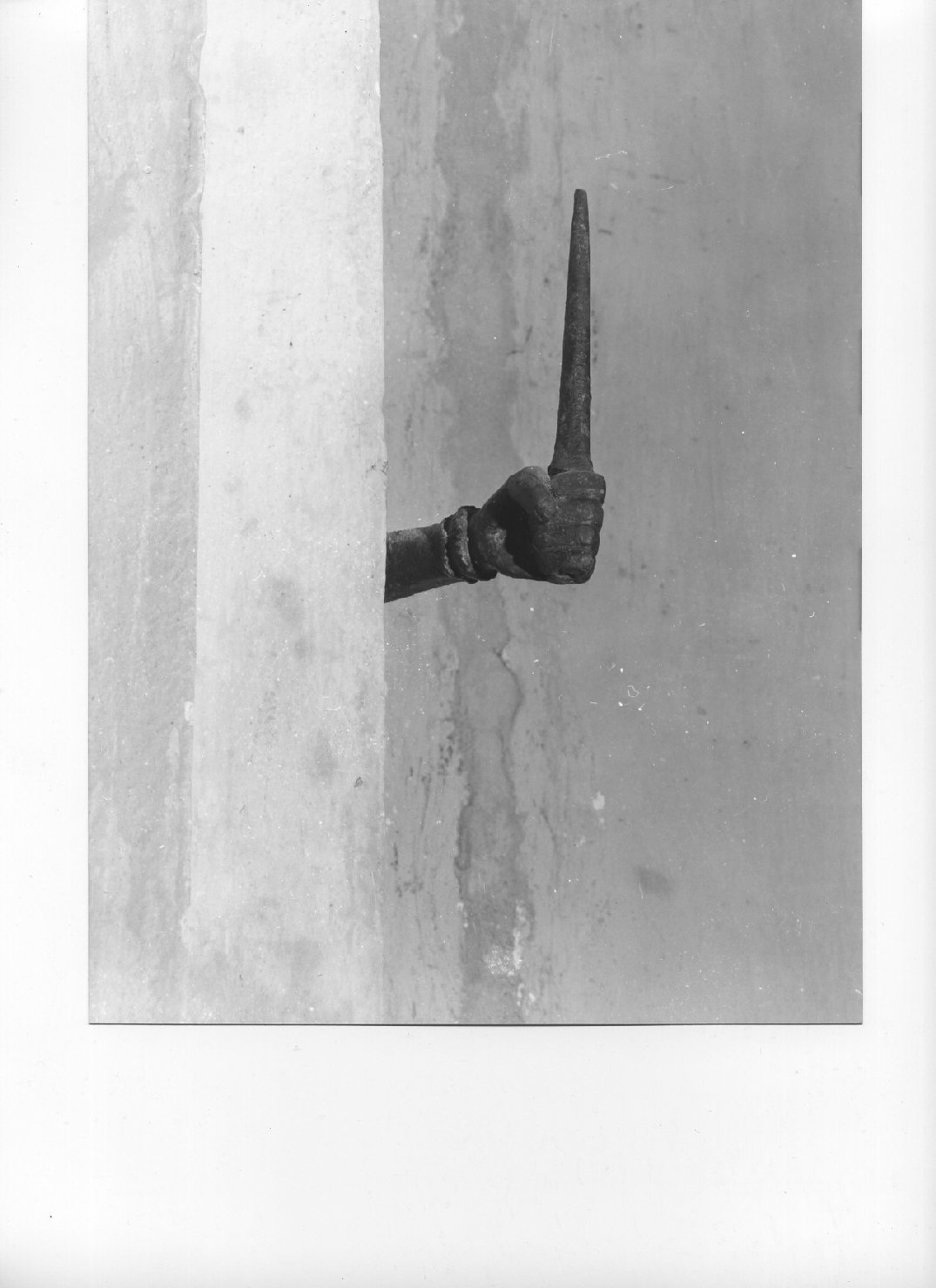 candeliere, opera isolata - bottega italiana (sec. XVIII)