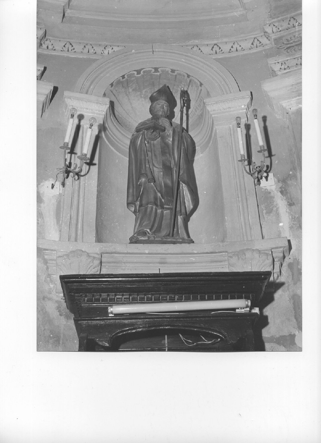 San Nicola di Bari (statua, opera isolata) - bottega italiana (sec. XIX)