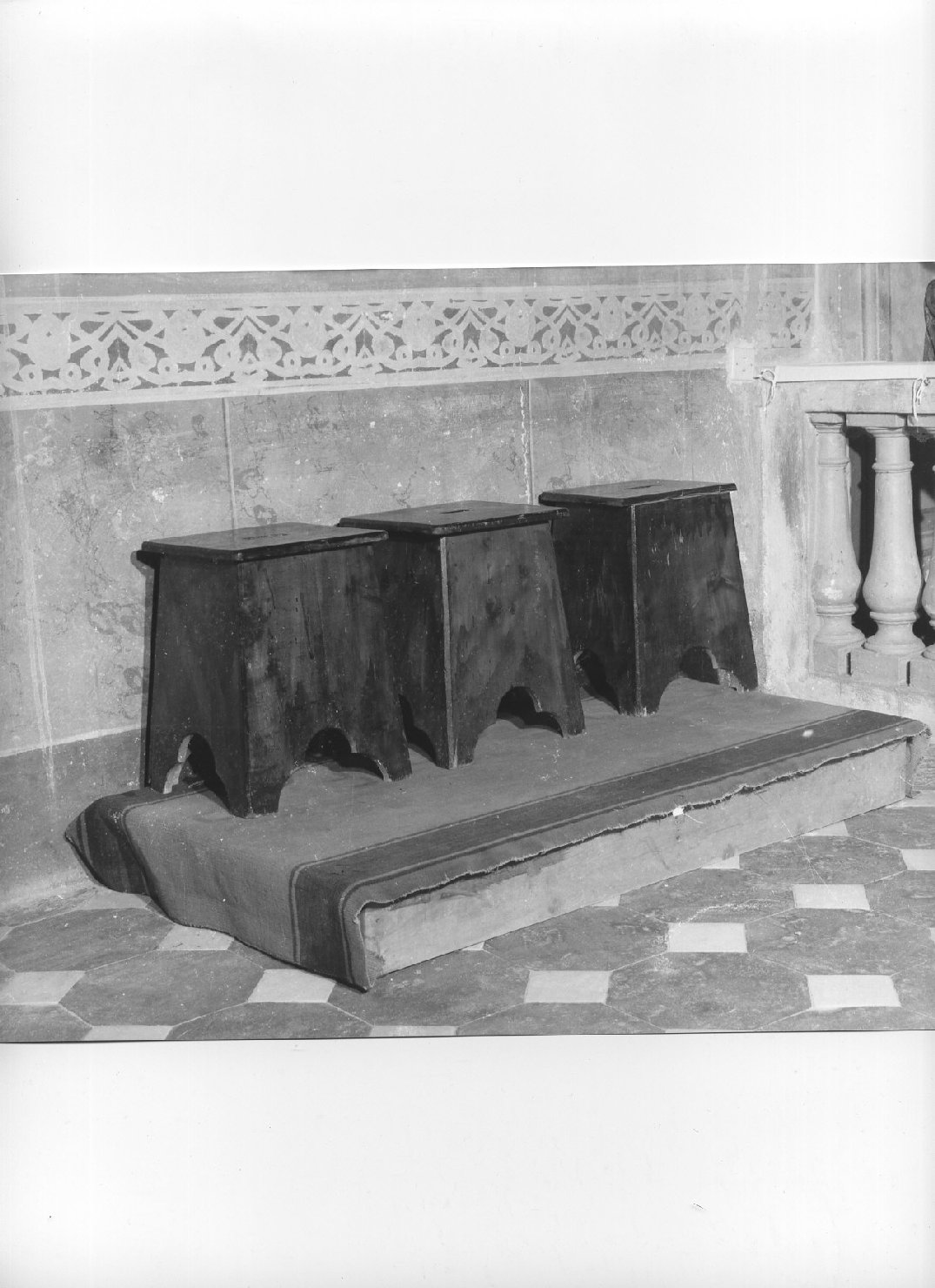 panchetto per altare, serie - bottega ligure (sec. XIX)