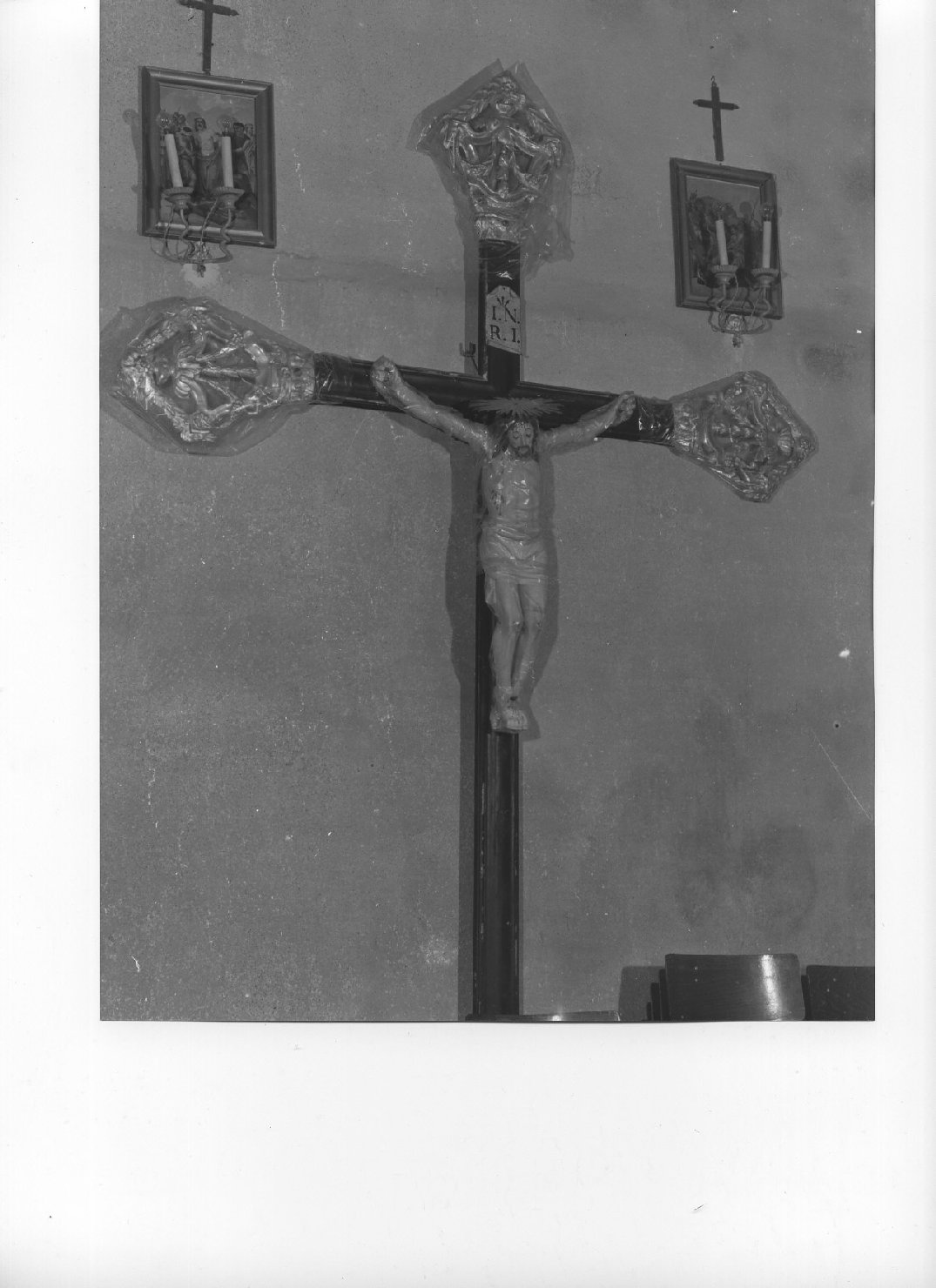 Cristo crocifisso (crocifisso, opera isolata) - bottega italiana (sec. XIX)