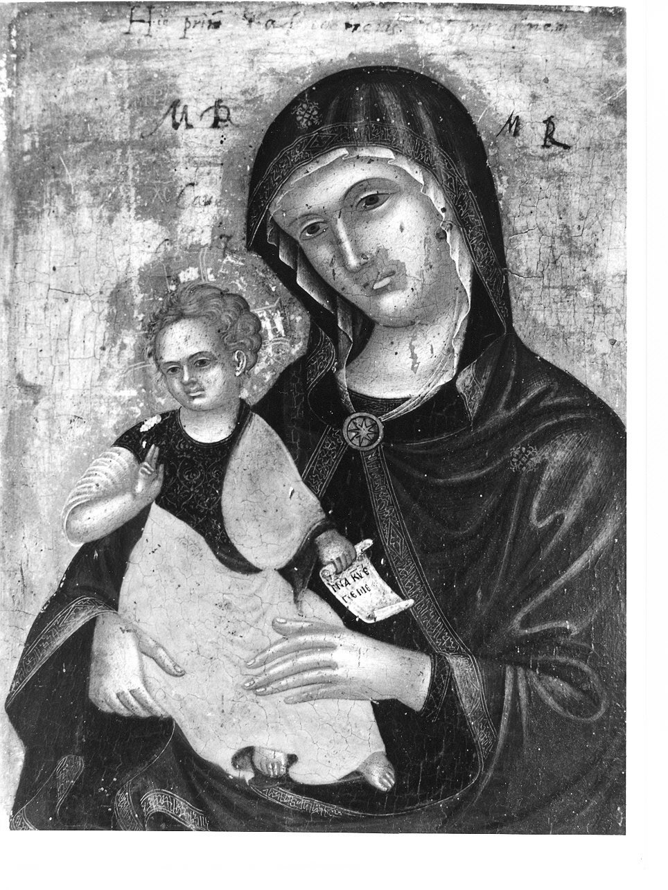 Madonna con Bambino (dipinto, opera isolata) - ambito italiano (fine sec. XVIII)