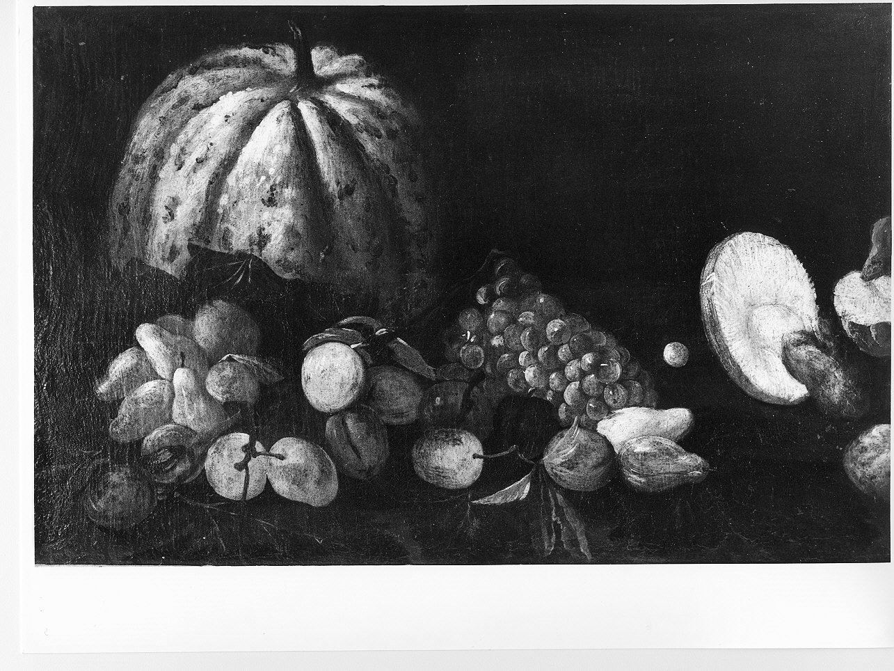 natura morta di verdura e frutta (dipinto, opera isolata) di Guidobono Bartolomeo detto Prete Savonese (bottega) (seconda metà sec. XVII)