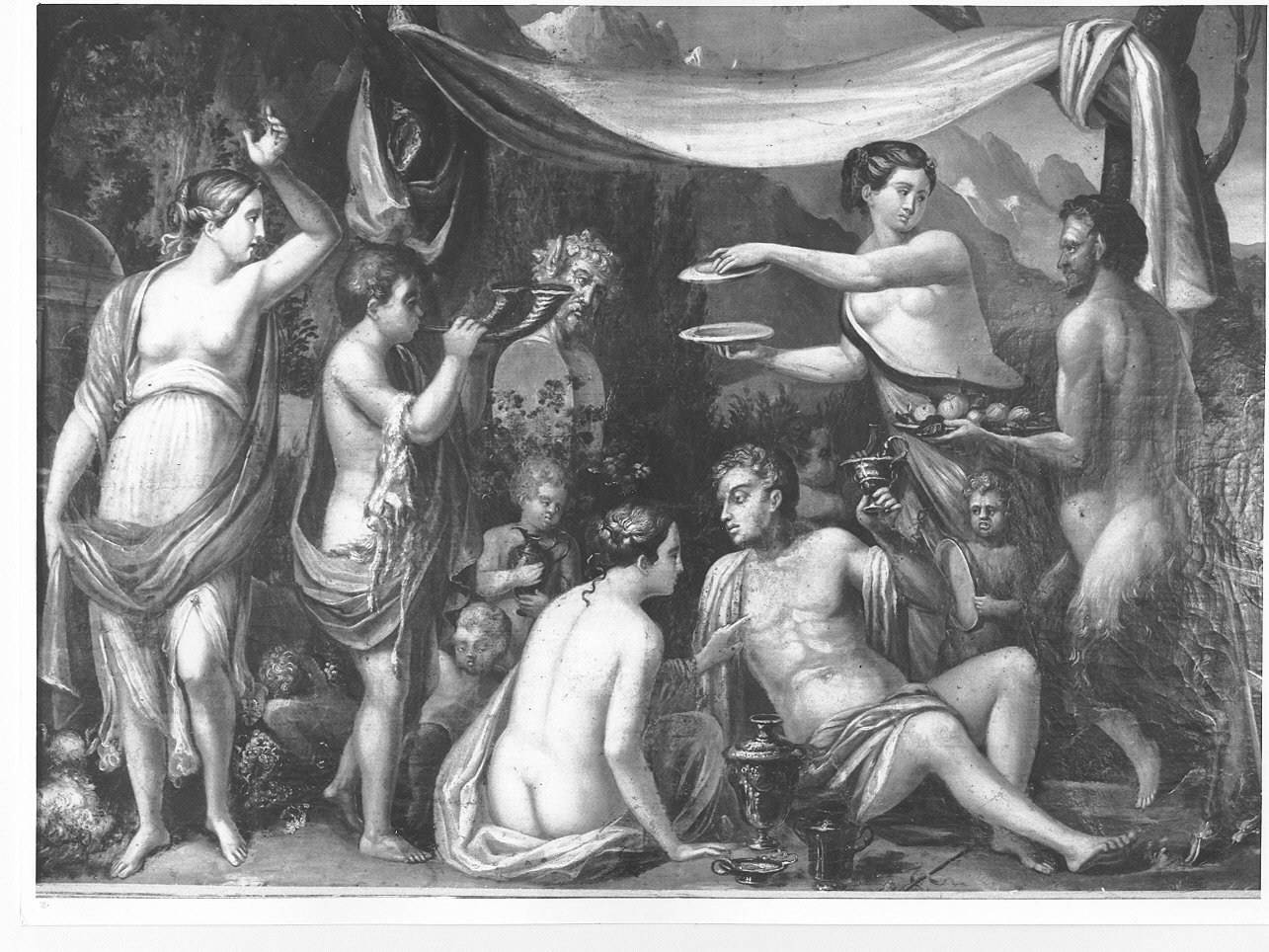 baccanale (dipinto, opera isolata) di Pippi Giulio detto Giulio Romano (scuola) (seconda metà sec. XVI)