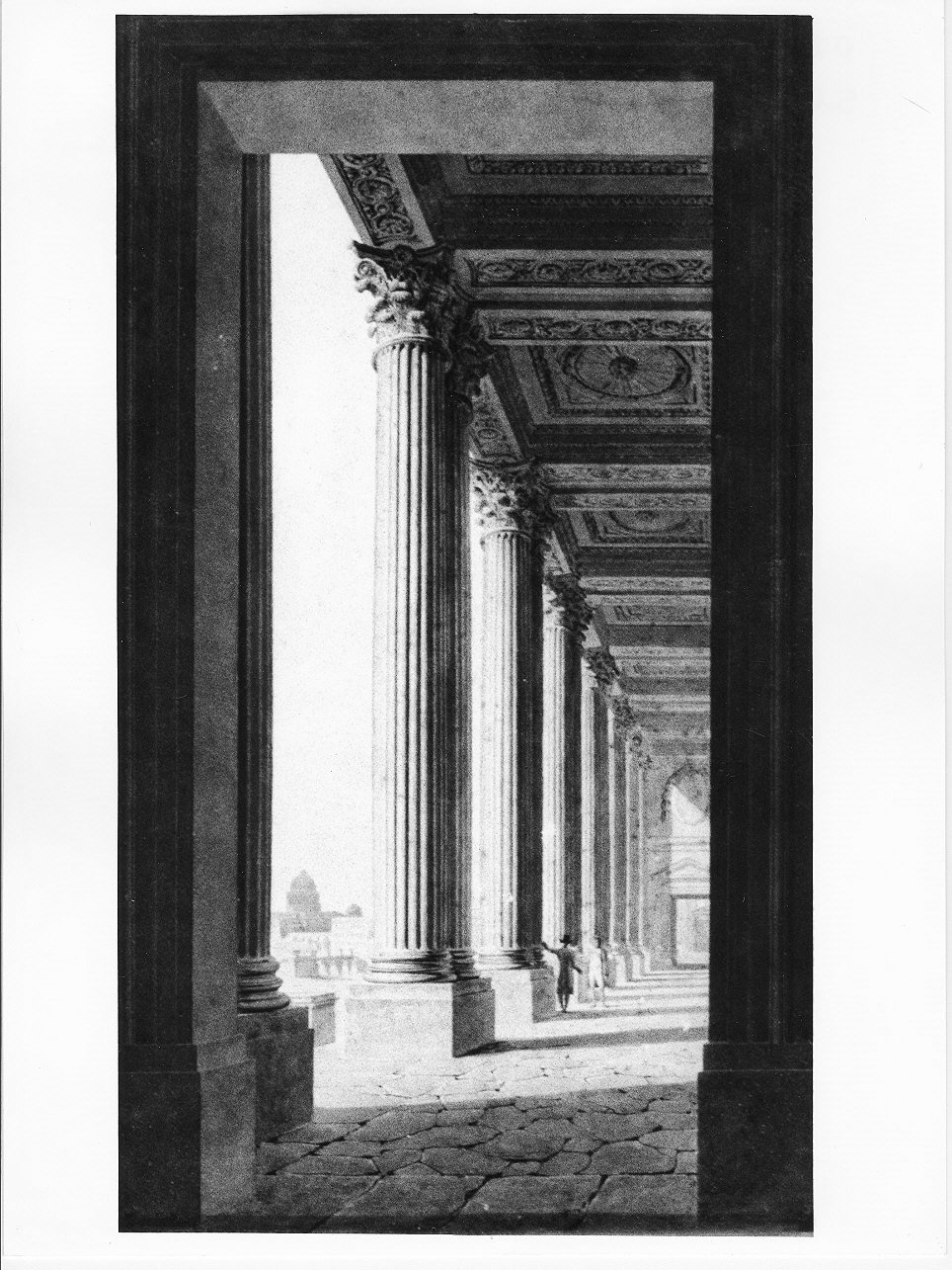 scorcio di Venezia (dipinto, opera isolata) di Migliara Giovanni (primo quarto sec. XIX)