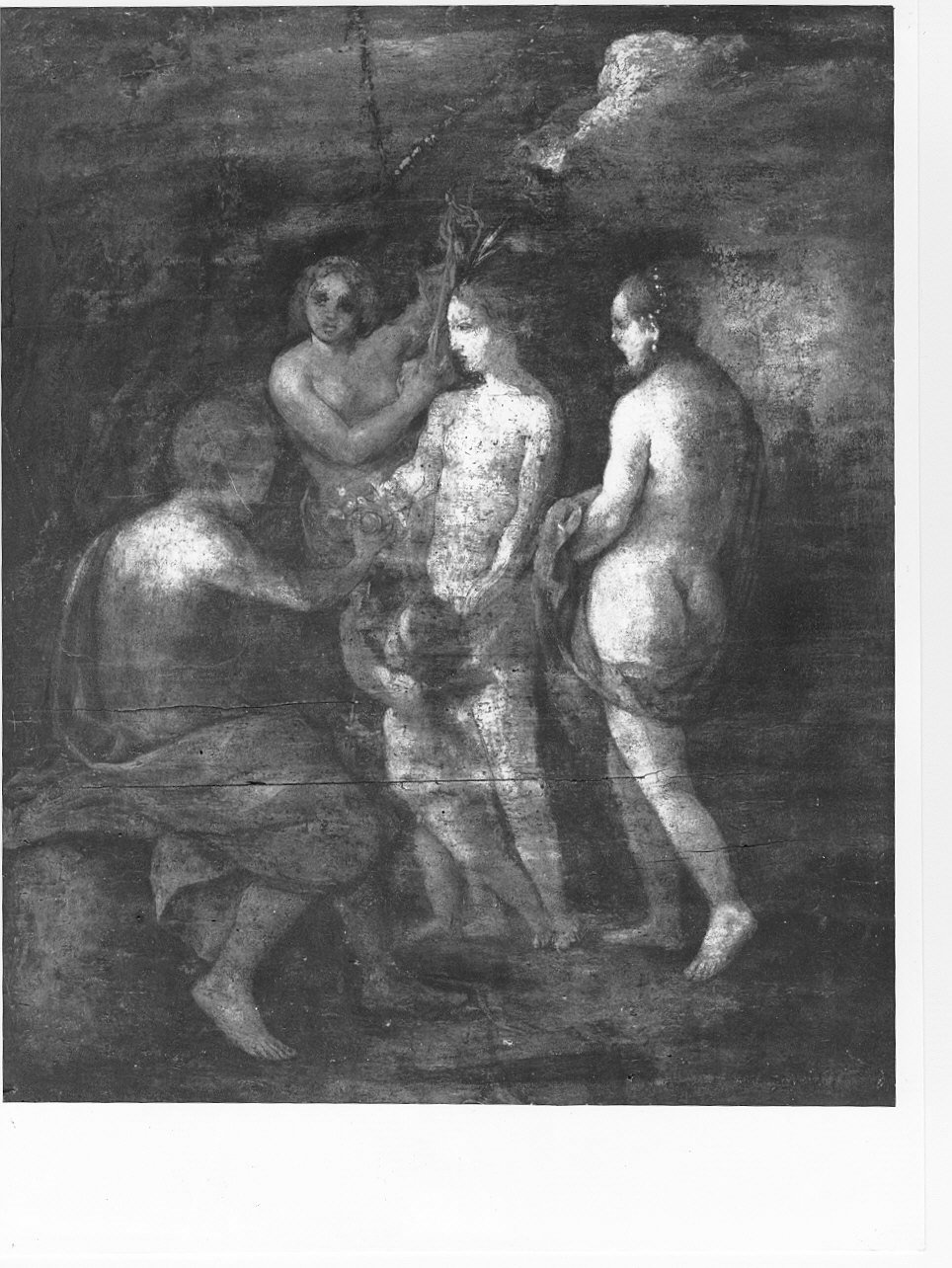 scena mitologica (dipinto, opera isolata) - ambito veneto (?) (seconda metà sec. XVI)