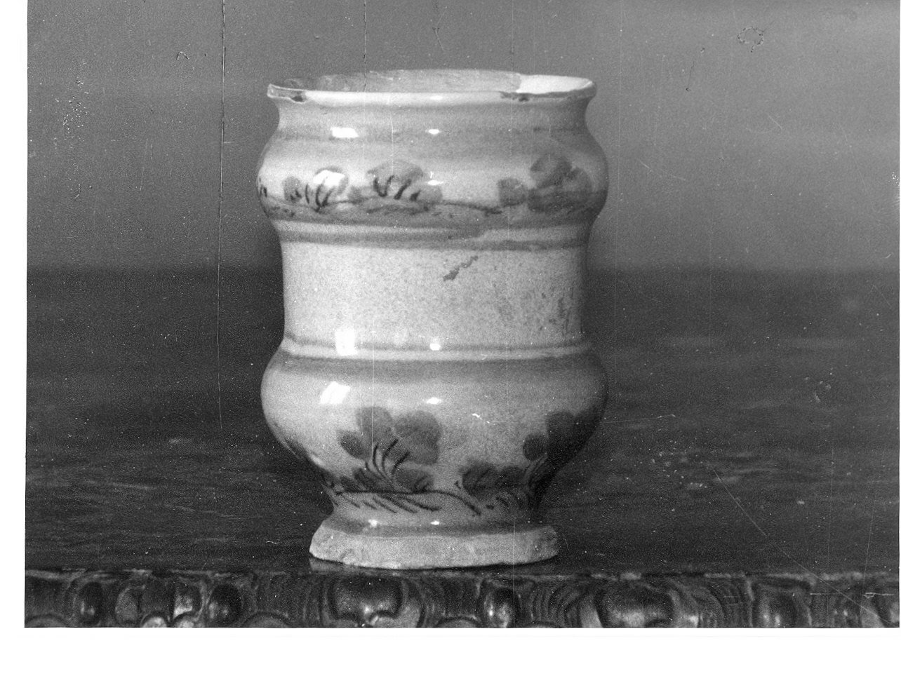 motivi decorativi vegetali (alberello, serie) di Manifattura Chiodo (bottega) (seconda metà sec. XVIII)