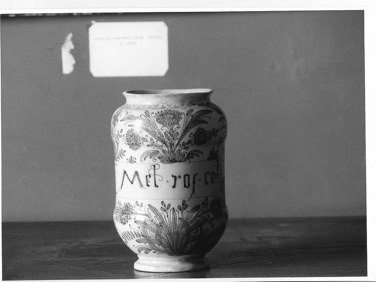 motivi decorativi floreali (alberello, opera isolata) - manifattura ligure (fine/inizio secc. XVIII/ XIX)