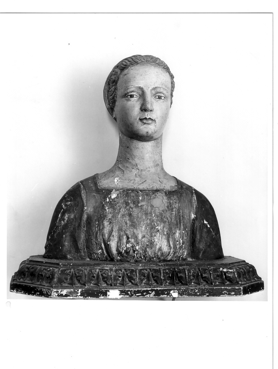 busto femminile (scultura, opera isolata) - bottega toscana (seconda metà sec. XV)
