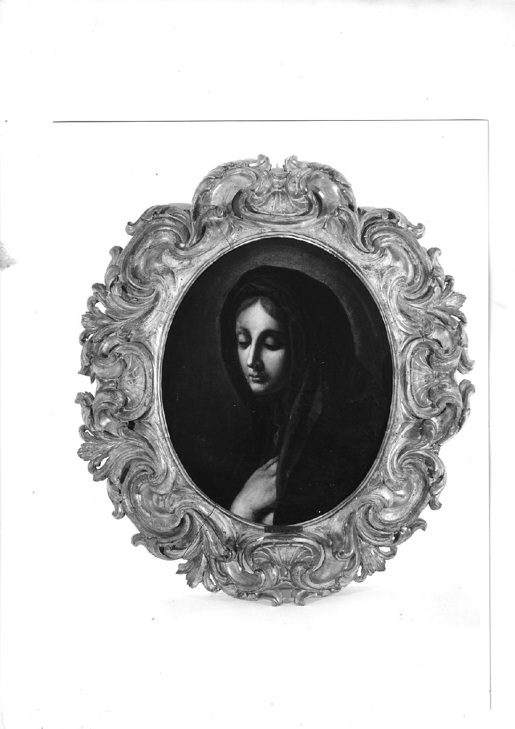 Madonna (dipinto, opera isolata) di Dolci Carlo (attribuito) (metà sec. XVII)