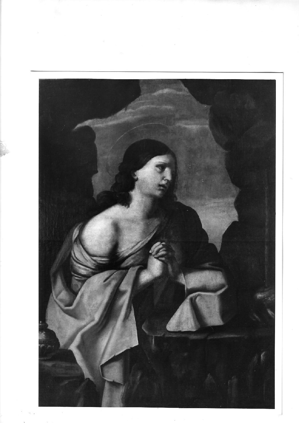 Santa Maria Maddalena in preghiera (dipinto, opera isolata) di Gennari Lorenzo (attribuito) (prima metà sec. XVII)