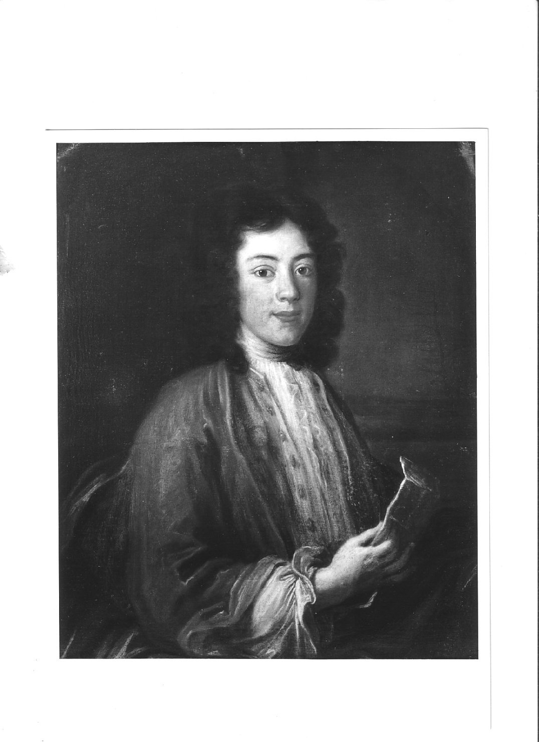 ritratto d'uomo (dipinto, opera isolata) - ambito lombardo (fine sec. XVII)