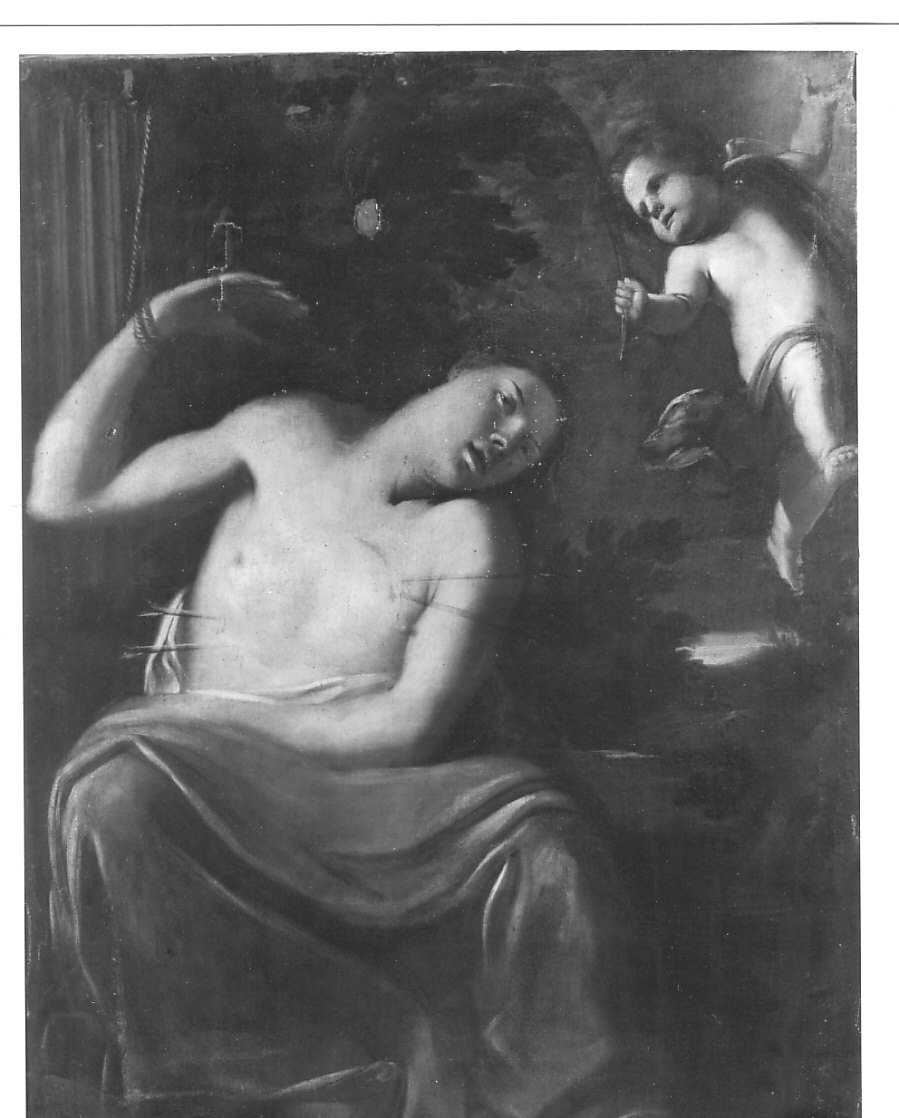 San Sebastiano (dipinto, opera isolata) - ambito lombardo (seconda metà sec. XVII)